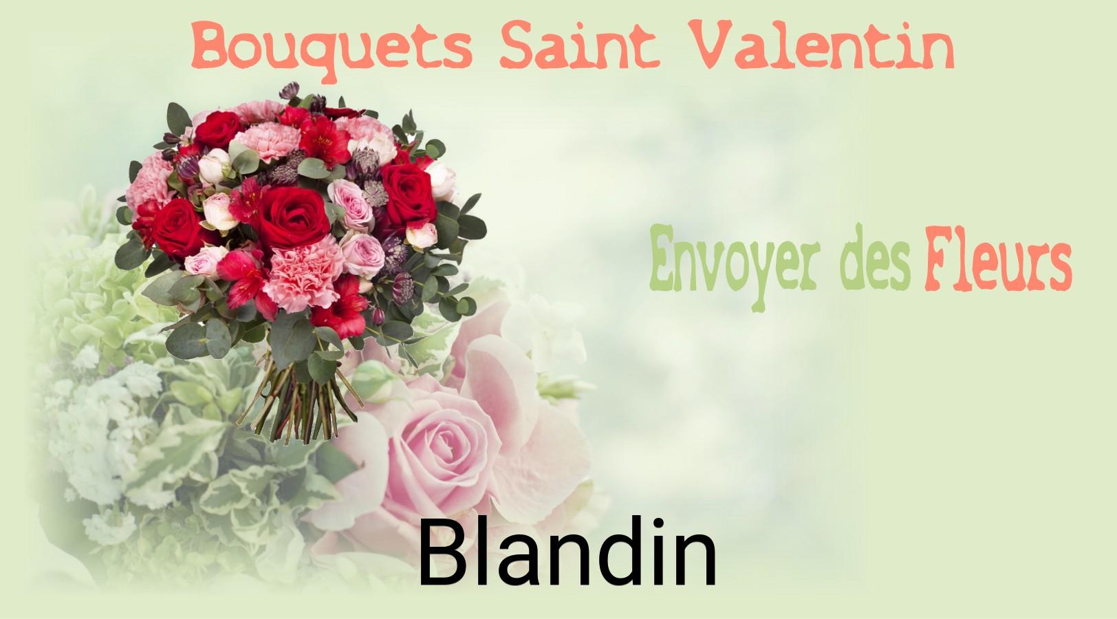 Roses de Saint-Valentin livrées à Blandin