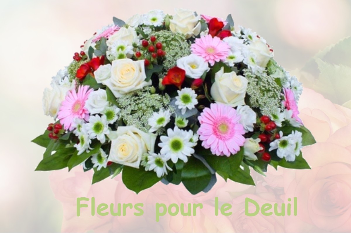 fleurs deuil BLANDIN